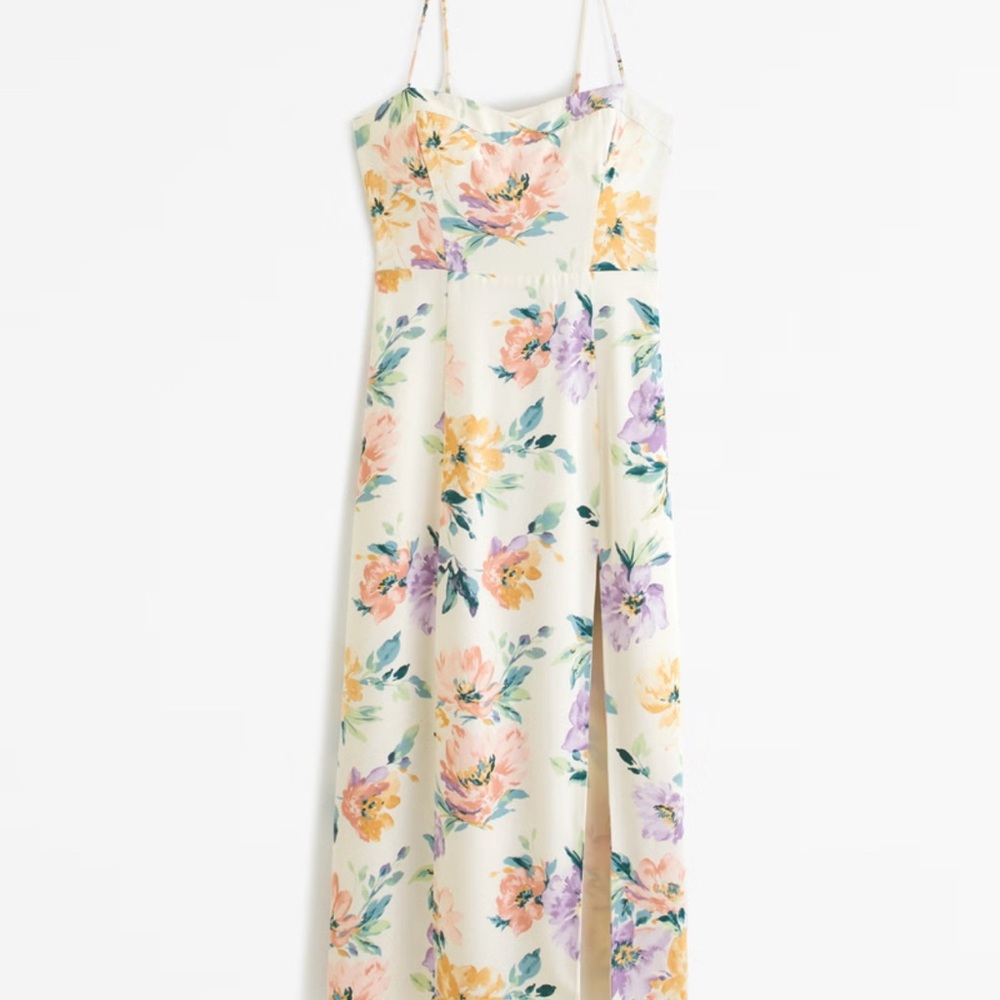 ABERCOMBIE Floral Maxi Dress